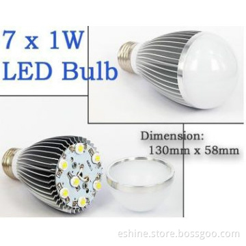 5W E27 LED bulb  with CE and Rohs